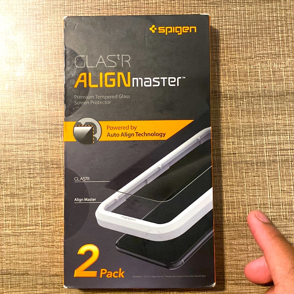 Spigen Glastr Premium Tempered Glass Screen Protector iPhone 11 Pro 2 Pack